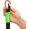 Трубчатый эспандер
 с карабином в защитном рукаве RESISTANCE TUBE LiveUp LP8401-M нагрузка средняя