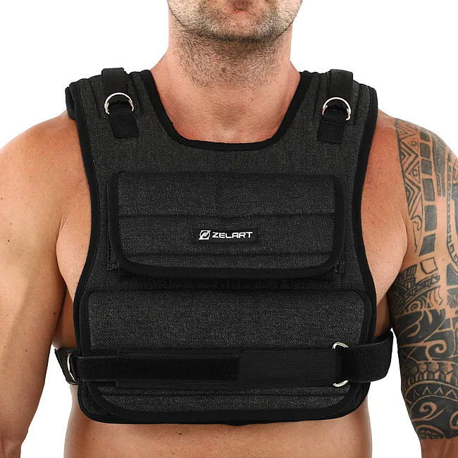 Утяжелительный жилет
 с регулируемым весом ZELART
 WEIGTH VEST TA-7805-10 вес-0,5-10кг