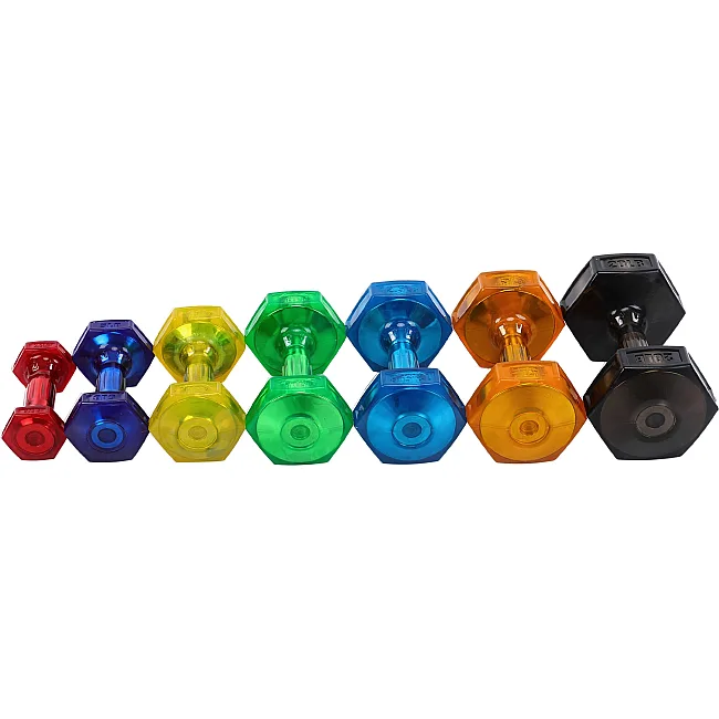 Гантель для фитнеса с TPU покрытием ZELART
 Jelly Urethane Coated Dumbbells TA-2946-12_5LB 1шт 5,7кг (Синий)
