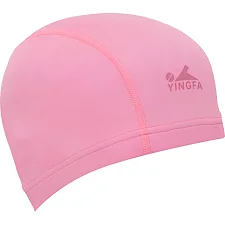 Шапочка для бассейна текстильная YINGFA C0075 (Розовый)