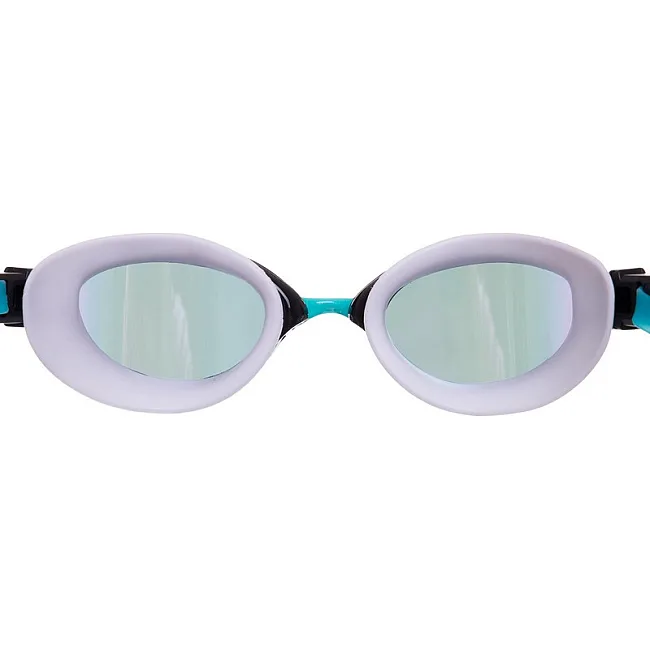 Очки для плавания взрослые радужные линзы MADWAVE
 TRIATHLON Rainbow M042706 (Голубой-черный)