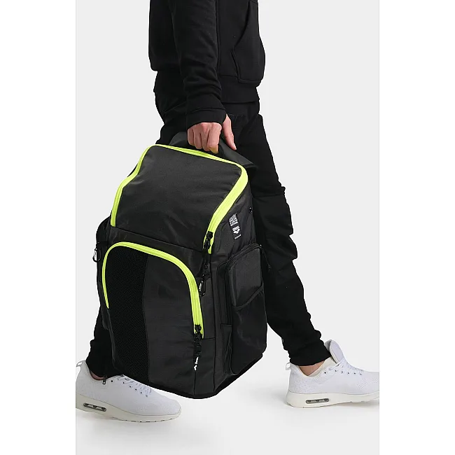Спортивний рюкзак Arena SPIKY III 45L чорний, жовтий 50,8x28x35,6 см