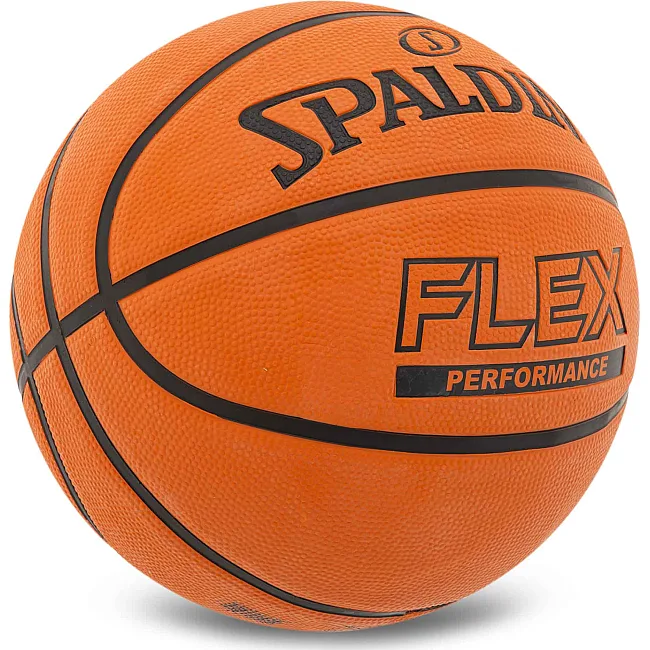 Баскетбольный мяч
 резиновый SPALDING FLEX 84606Y
 7 (Оранжевый)