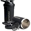 Спортивний шейкер SMARTSHAKE металевий Reforce Stainless Steel 30oz/900ml Black