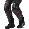 Мотонаколенники FOX MS-7047 RAPTOR 2шт (Черный)
