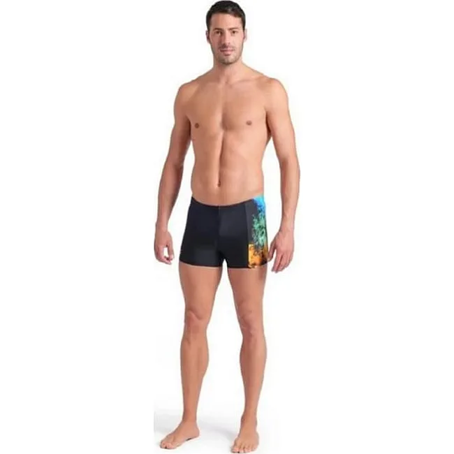 Плавки для чоловіків Arena VIBRANT SWIM SHORT чорний