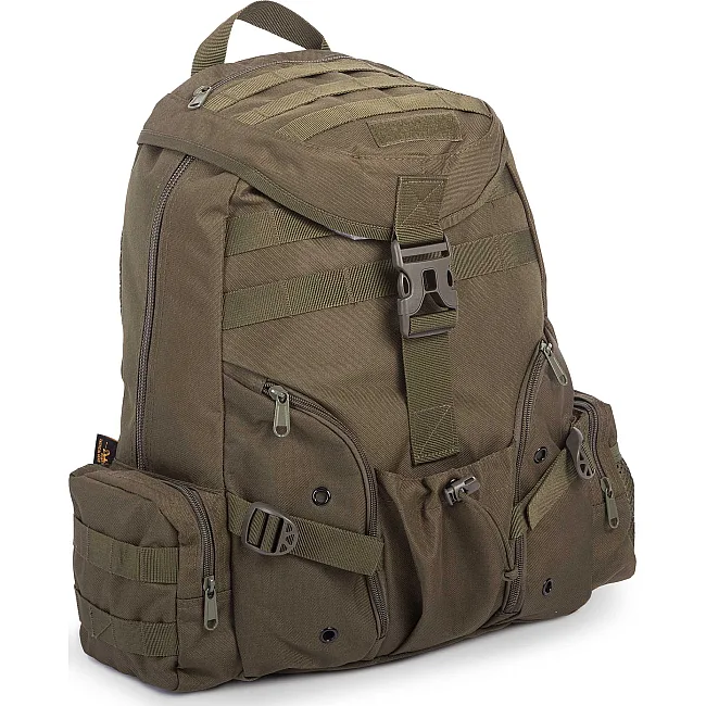 Штурмовой тактический рюкзак трехдневный SILVER KNIGHT TY-03 44x30x15см 20л (Оливковый)