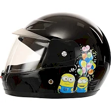 Мотошолом дитячий інтеграл (full face) SP-SPORT MT-3295 (Чорний)