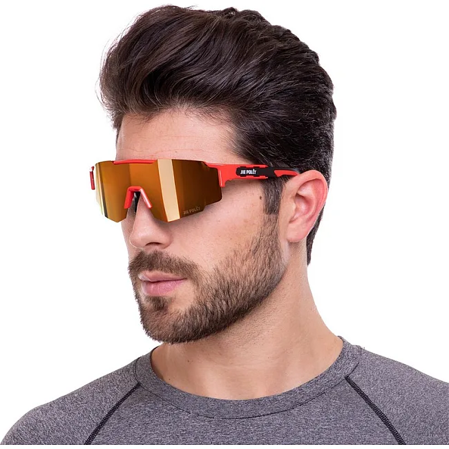 Спортивные очки
 солнцезащитные со сменными линзами и поляризацией в футляре  JIEPOLLY JP816