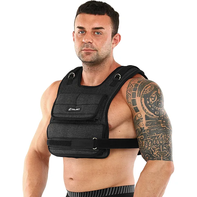 Утяжелительный жилет
 с регулируемым весом ZELART
 WEIGTH VEST TA-7805-10 вес-0,5-10кг