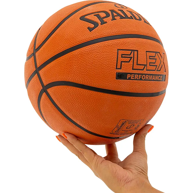 Баскетбольный мяч
 резиновый SPALDING FLEX 84606Y
 7 (Оранжевый)