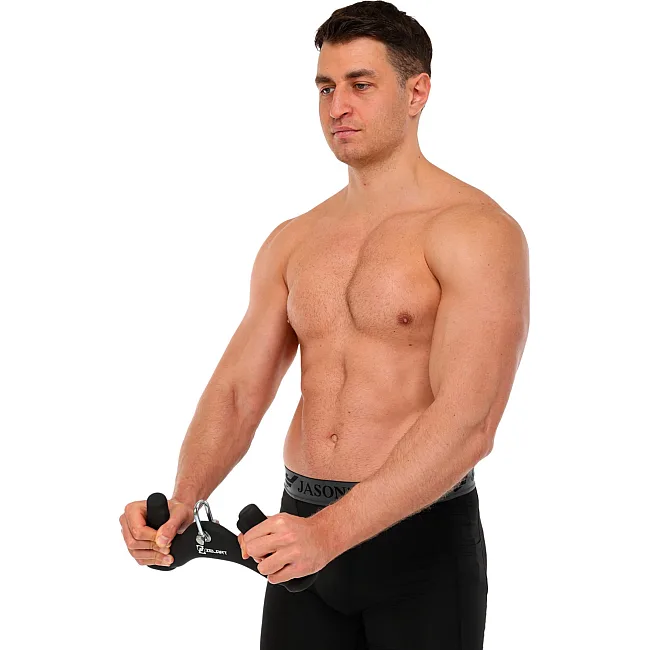 Рукоять для тяги c узким хватом
 Pull Down Handle нескользящее покрытие Mdbuddy TA-5390
 34х5,5х15см