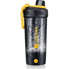 Шейкер спортивный электрический Voltrx Gallium 700 мл. Tritan Yellow