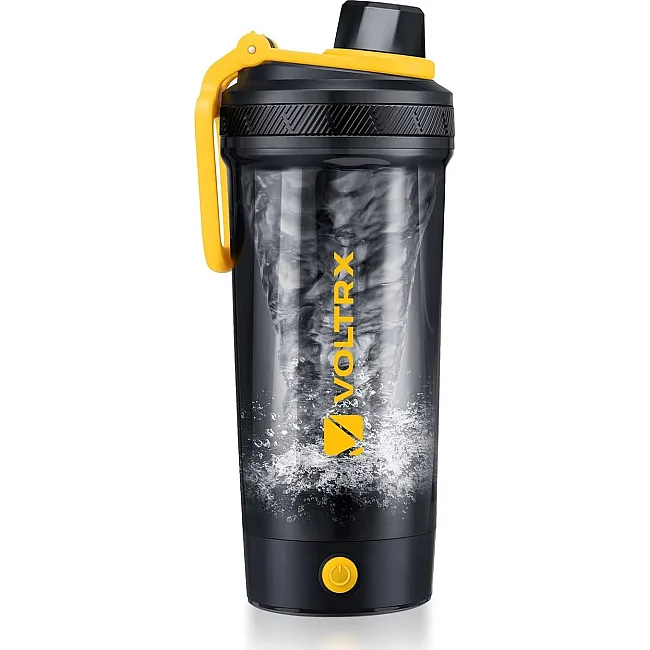 Шейкер спортивний електричний VOLTRX Gallium 700 мл. Tritan Yellow