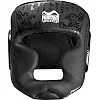 Боксерский шлем Phantom Muay Thai Full Face Black (капа в подарок)