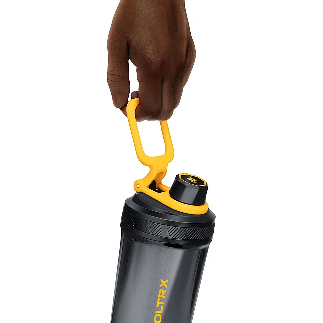 Шейкер спортивний електричний VOLTRX Gallium 700 мл. Tritan Yellow