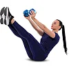 Гантель для фитнеса с TPU покрытием ZELART
 Jelly Urethane Coated Dumbbells TA-2946-12_5LB 1шт 5,7кг (Синий)