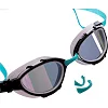 Очки для плавания взрослые радужные линзы MADWAVE
 TRIATHLON Rainbow M042706 (Голубой-черный)