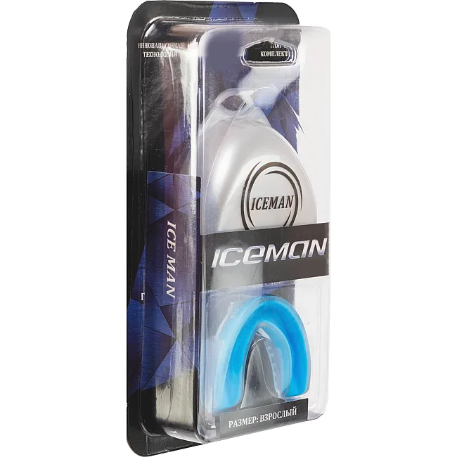 Капа для бокса
 двухслойная SP-SPORT
 ICE MAN BO-0066-L L