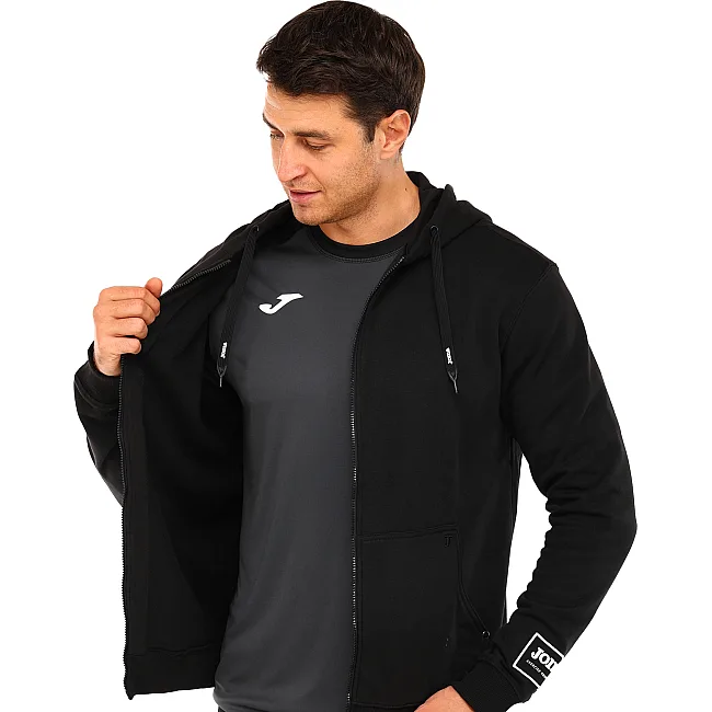 Спортивна кофта
 на блискавці з капюшоном JOMA

 URBAN STREET 104110-100 (Чорний)