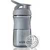 Спортивный шейкер-бутылка BLENDERBOTTLE SportMixer Flip 20oz/590ml Grey