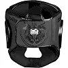 Боксерский шлем Phantom Muay Thai Full Face Black (капа в подарок)
