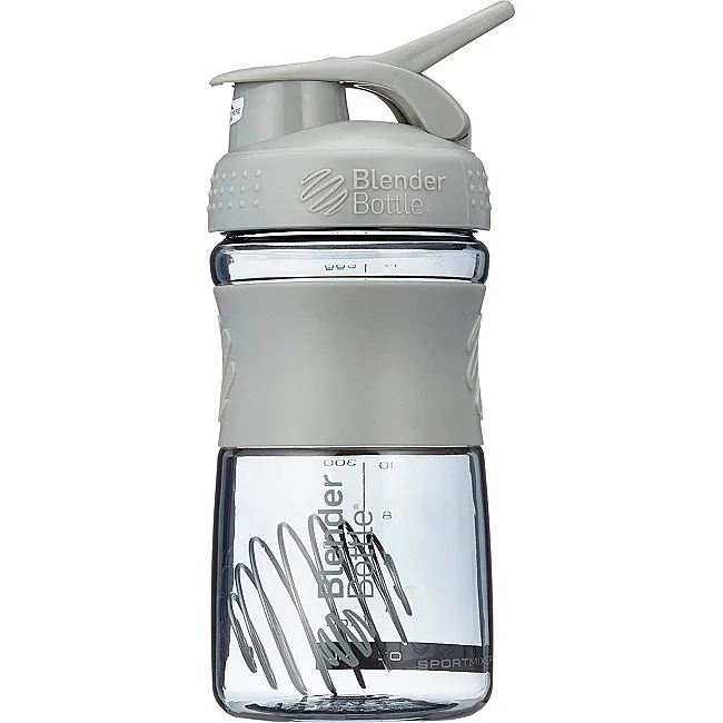 Спортивный шейкер-бутылка BLENDERBOTTLE SportMixer Flip 20oz/590ml Grey
