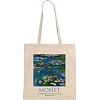 Экошопер BookOpt ВК4063 MONET «Водяные лилии» бежевый