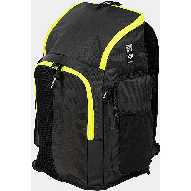 Спортивний рюкзак Arena SPIKY III 45L чорний, жовтий 50,8x28x35,6 см
