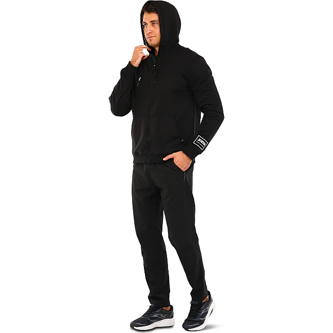 Спортивна кофта
 на блискавці з капюшоном JOMA

 URBAN STREET 104110-100 (Чорний)