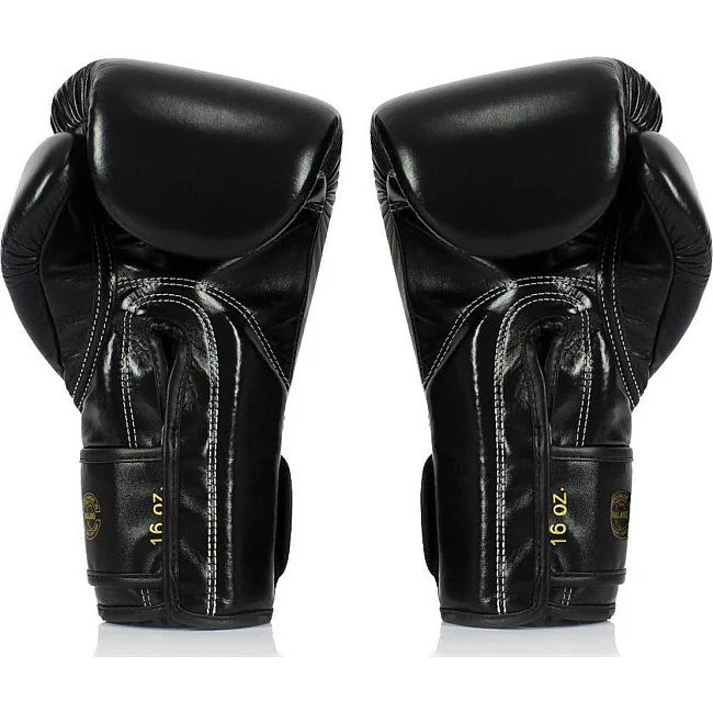 Боксерские перчатки Fairtex BGVG1 Black (бинты в комплекте)