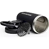 Шейкер спортивний SMARTSHAKE металевий Reforce Stainless Steel 30oz/900ml Black