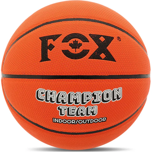 Баскетбольный мяч
 PU FOX CHAMPION TEAM BA-8705 Indoor/Outdoor №7 (Оранжевый)