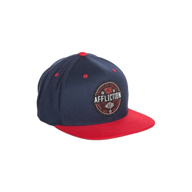 Бейсболка AFFLICTION Garage Built Hat Navy