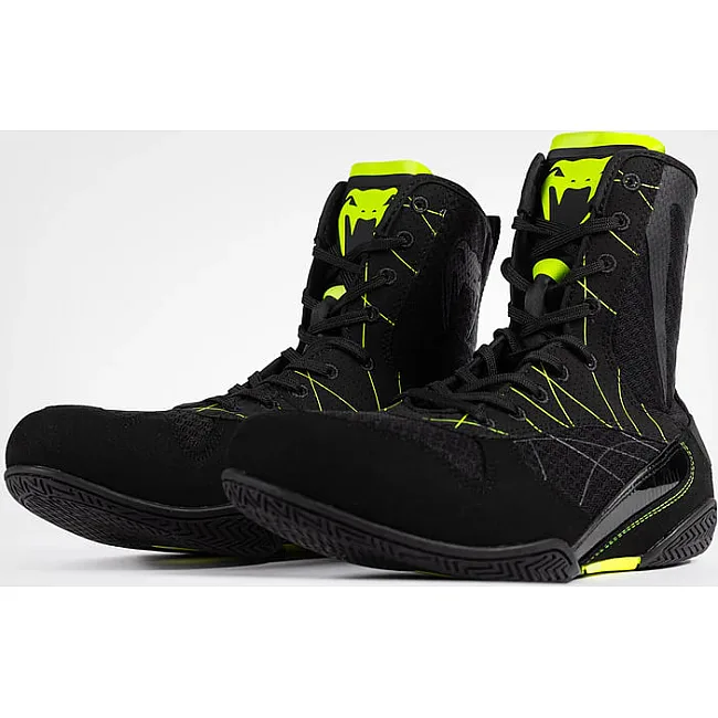 Боксёрки VENUM Training Camp 4.0 Black Neon Green