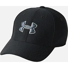 Бейсболка дитяча Under Armour Boys Heathered Blitzing 3.0 Black Steel