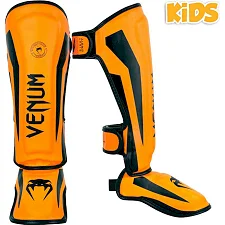 Детская защита для ног VENUM Elite Standup Neo Orange