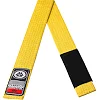Детский пояс для кимоно БЖЖ Peresvit Solid Yellow