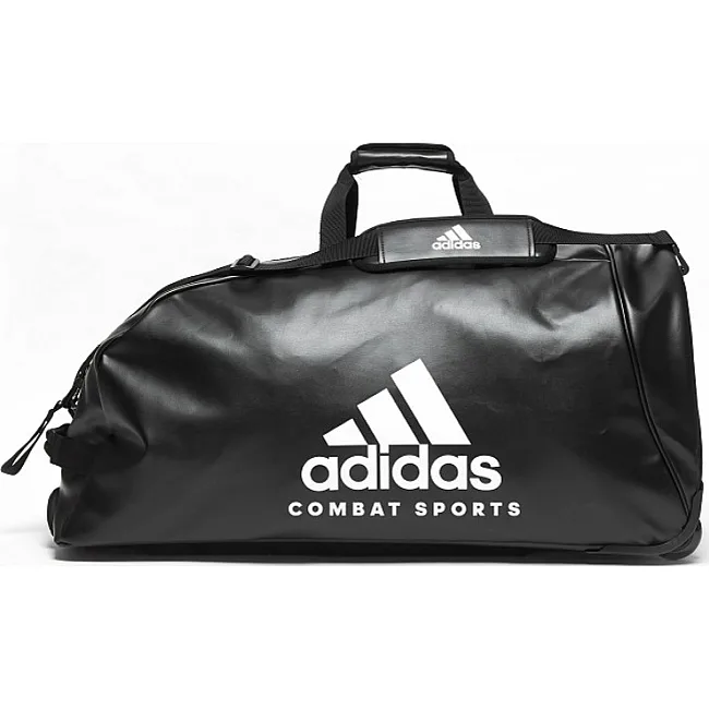 Сумка на колесах з білим логотипом ADIDAS Combat Sports (ADIACC056CS)