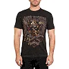 Двусторонняя футболка AFFLICTION Duster Black Brown Lava Wash
