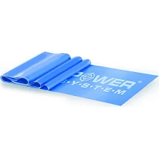 Эластичная лента для спорта POWER SYSTEM PS-4121 Flat Stretch Band Level 1 Blue (1-2,5кг.)