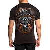 Футболка чоловіча AFFLICTION AC Chrome Lord Tee Black Brown Lava Wash