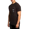Футболка чоловіча AFFLICTION AC Chrome Lord Tee Black Brown Lava Wash