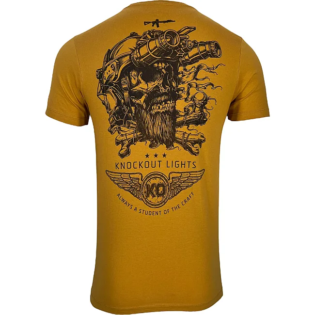 Футболка мужская HOWITZER Knockout Lights Mustard