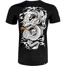 Футболка VENUM Dragons Flight Black White