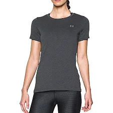 Футболка жіноча Under Armour Womens HeatGear Armour Graphite
