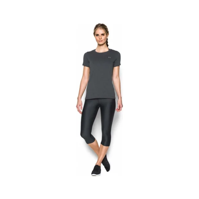 Футболка жіноча Under Armour Womens HeatGear Armour Graphite