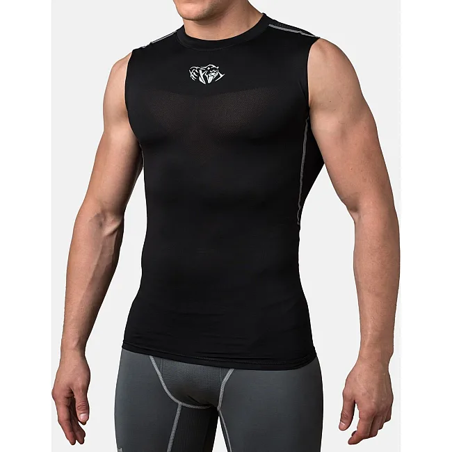Компрессионная футболка без рукавов Peresvit Air Motion Black Tank