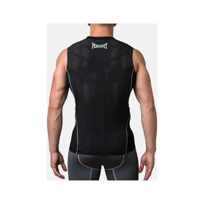 Компрессионная футболка без рукавов Peresvit Air Motion Black Tank