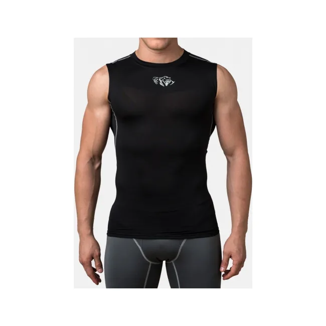 Компрессионная футболка без рукавов Peresvit Air Motion Black Tank